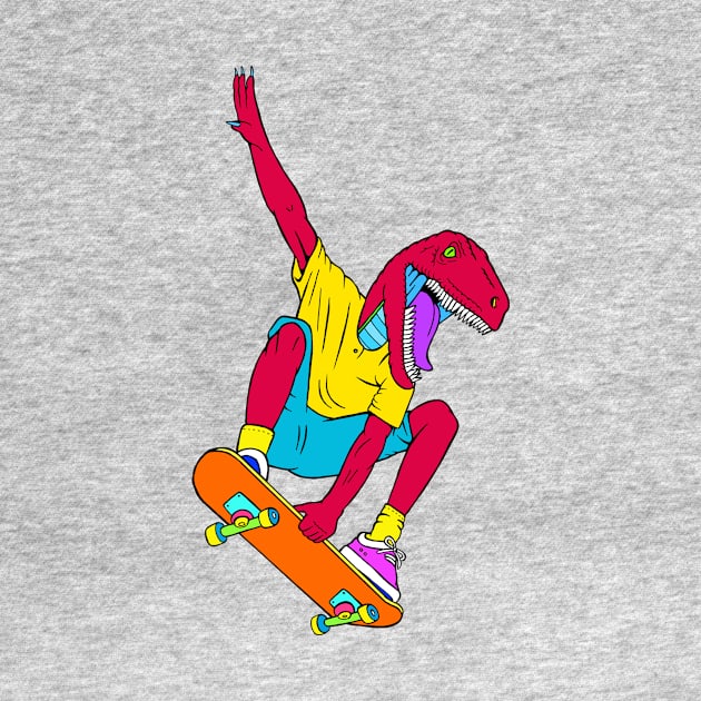 Skate Raptor by Woah_Jonny